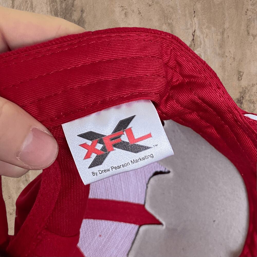 Vintage Y2K San Francisco Demons XFL Hat OSFA Adjustable Strap Drew Pearson - Picture 8 of 8